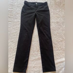 GUC GAP Girls Black Stretchy Jean Pants Sz 10